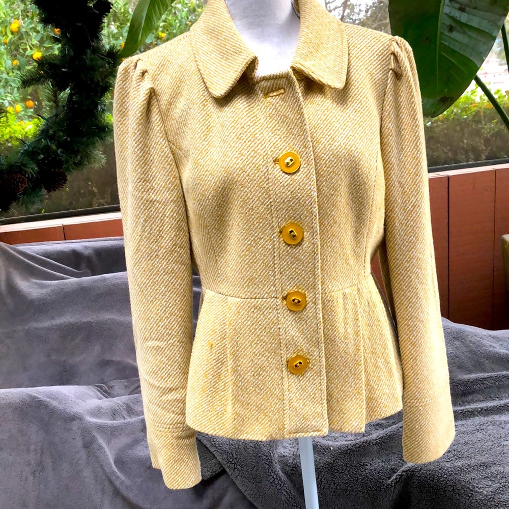 Anthropologie Tabitha peplum jacket